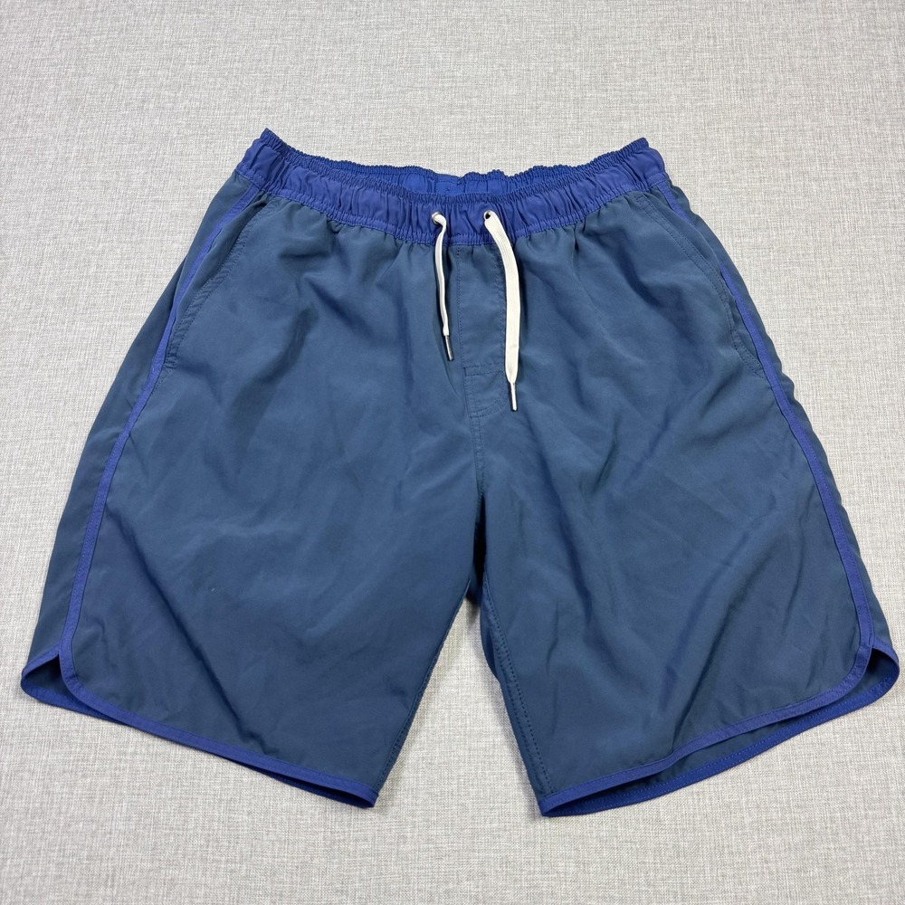 Fair Harbor The One Athleisure Gym Lined Shorts Mens Small Blue Activewear